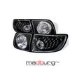 Задние светодиодные фонари Mazda 3 седан (Затемненные)
