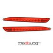 Катафоты длинные для Mazda 3 с подсветкой (красные)